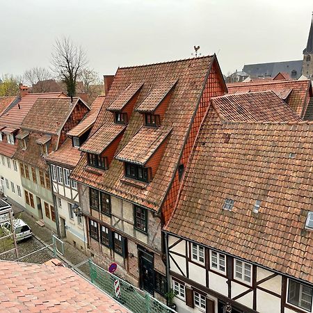 Ferienwohnung Unterm Schreckensturm Quedlinburg Exterior foto