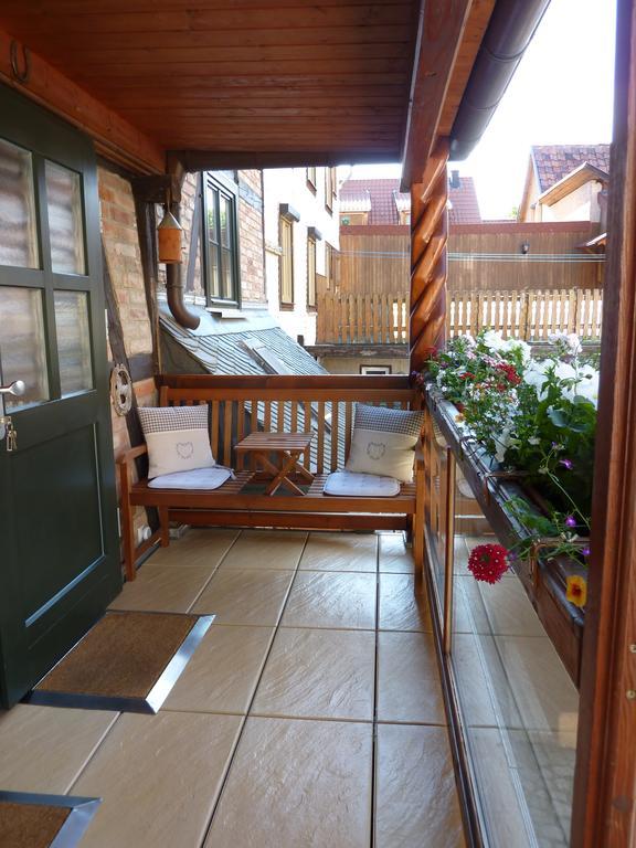 Ferienwohnung Unterm Schreckensturm Quedlinburg Exterior foto